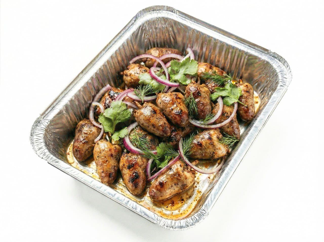 Куриные сердечки